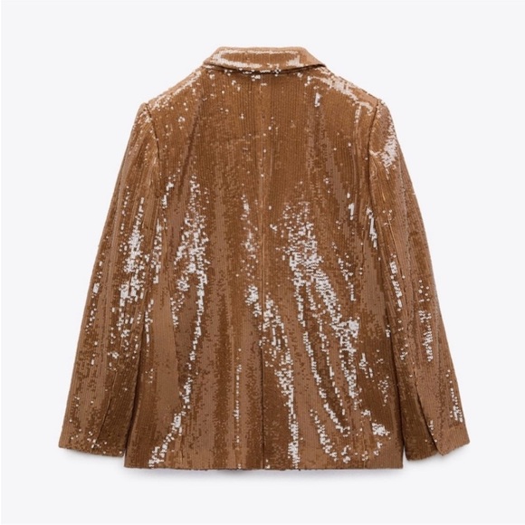 Zara sequin blazer and pants set LIMITED EDITION - Picture 7 of 14